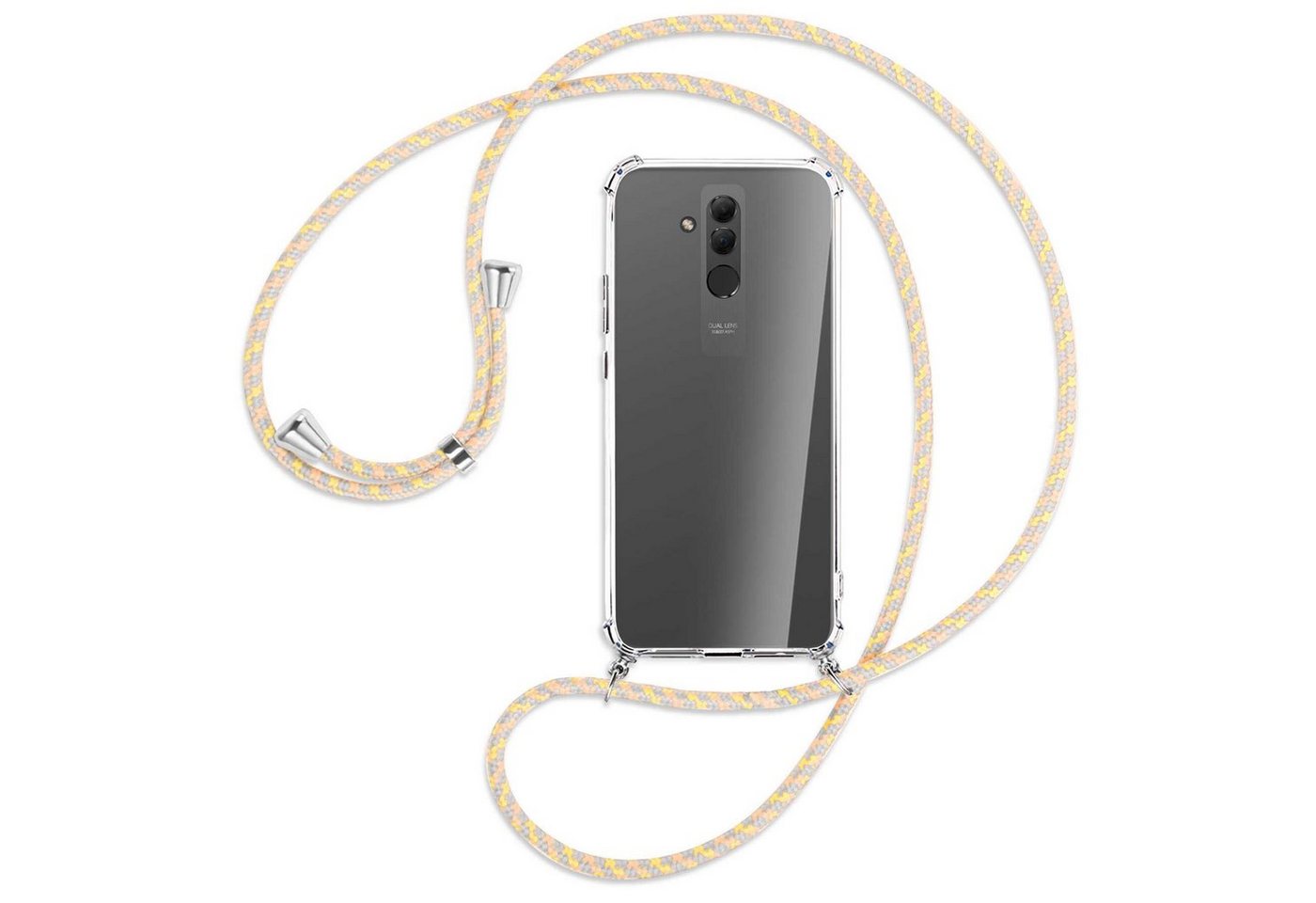 mtb more energy Handykette für Huawei Mate 20 lite (SNE-LX1, LX2, LX3, 6.3) [S], Umhängehülle mit Band [NC-067-S] von mtb more energy