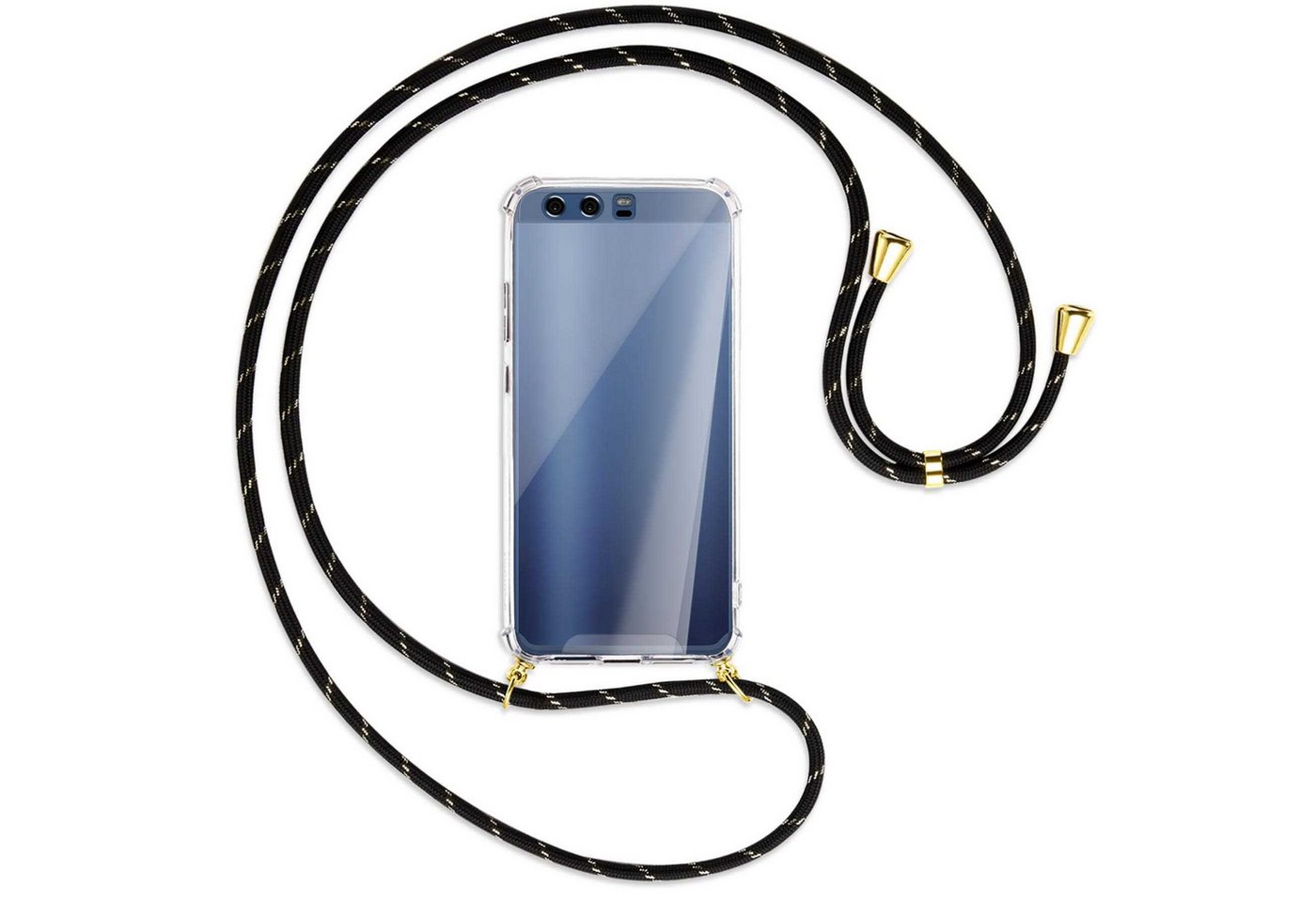 mtb more energy Handykette für Huawei P10 [NC-039-G], Umhängehülle mit Band [NC-039-G] von mtb more energy