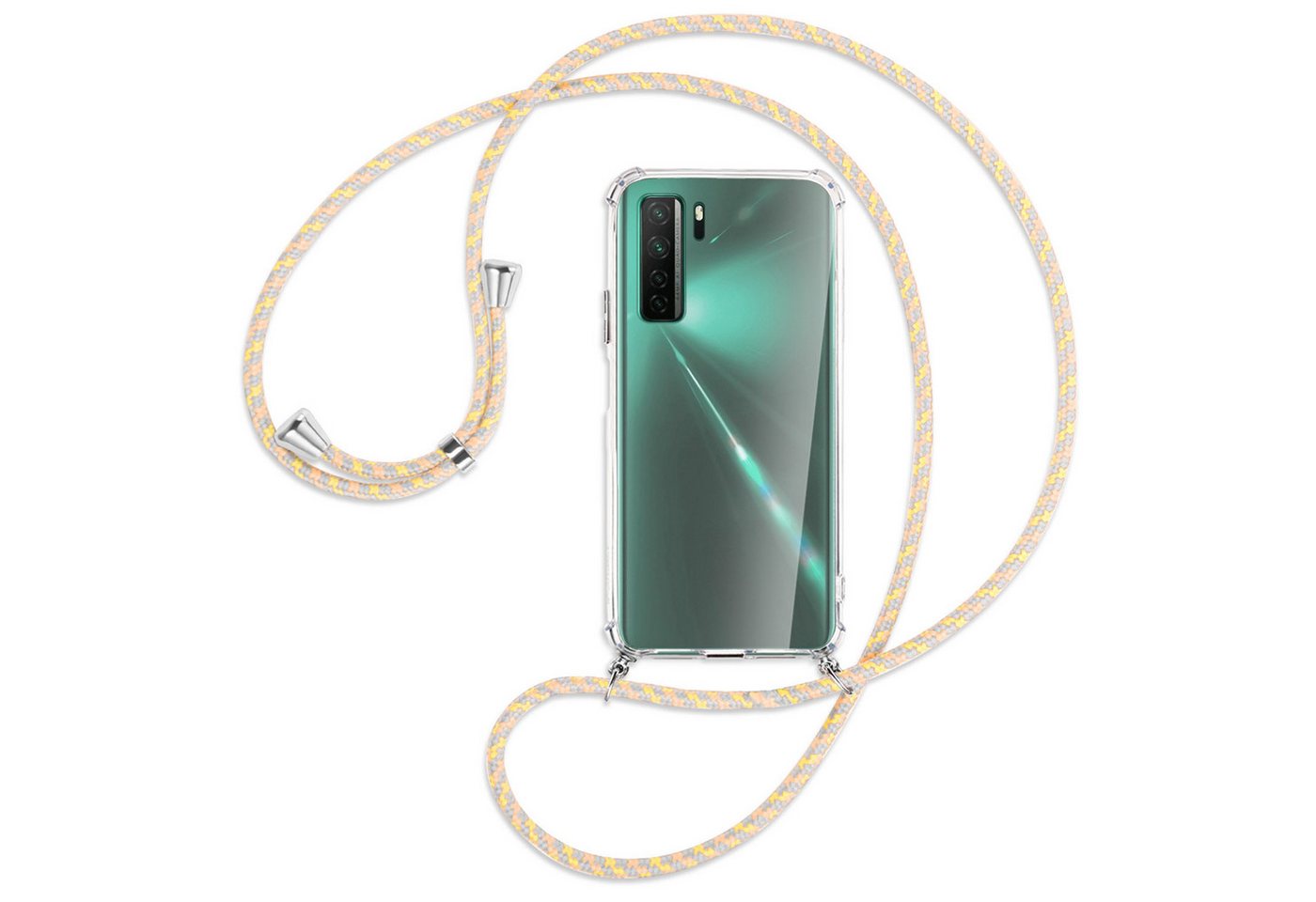mtb more energy Handykette für Huawei P40 lite 5G [NC-239-S], Umhängehülle mit Band [NC-239-S] von mtb more energy