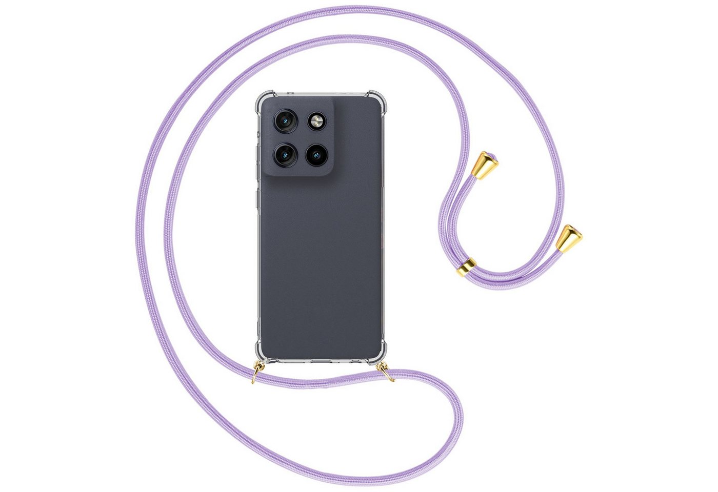 mtb more energy Handykette für Motorola Moto G Stylus 5G (2025) [NC-946-G], Umhängehülle mit Band [NC-946-G] von mtb more energy