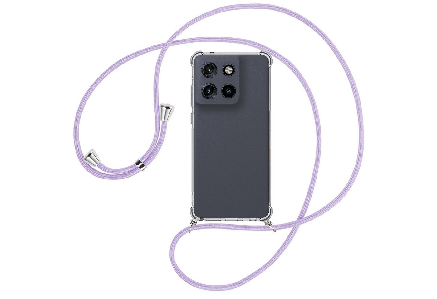 mtb more energy Handykette für Motorola Moto G Stylus 5G (2025) [NC-946-S], Umhängehülle mit Band [NC-946-S] von mtb more energy