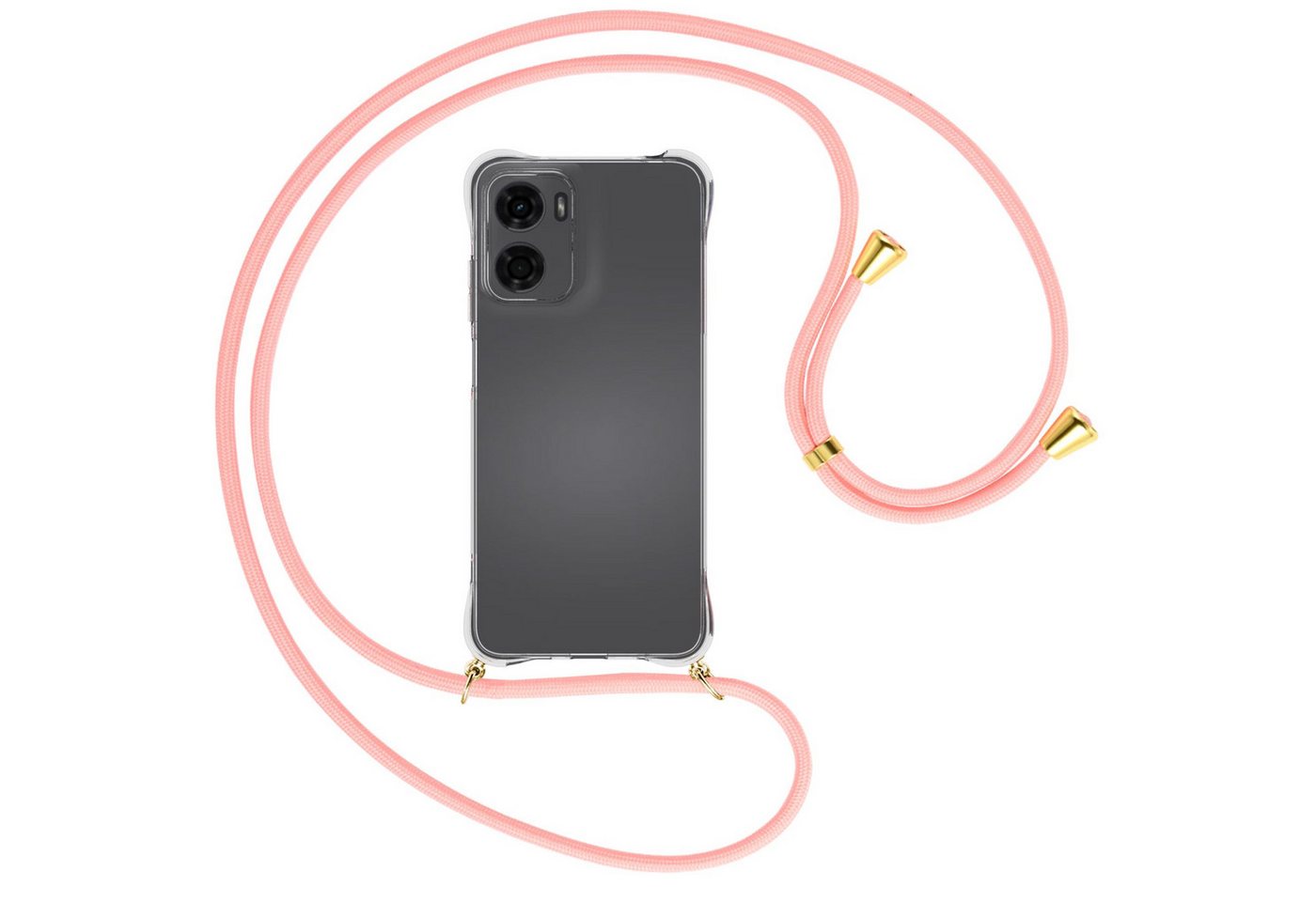 mtb more energy Handykette für Motorola Moto G05 [NC-944-G], Umhängehülle mit Band [NC-944-G] von mtb more energy