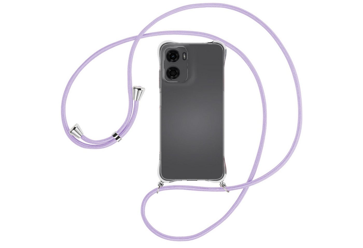 mtb more energy Handykette für Motorola Moto G05 [NC-944-S], Umhängehülle mit Band [NC-944-S] von mtb more energy