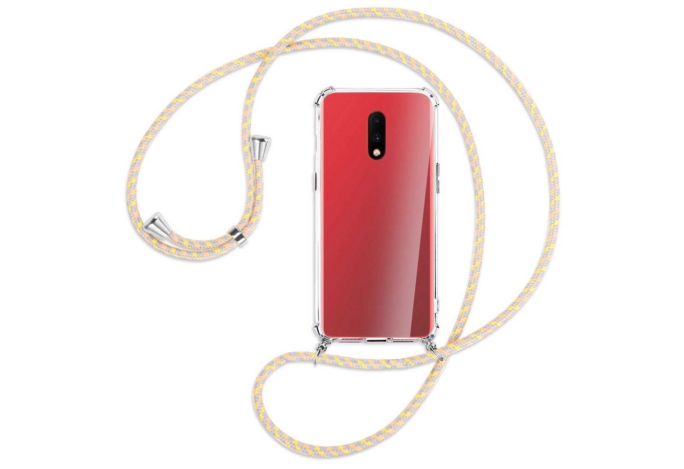 mtb more energy Handykette für OnePlus 7 (6.41) [S], Umhängehülle mit Band [NC-023-S] von mtb more energy