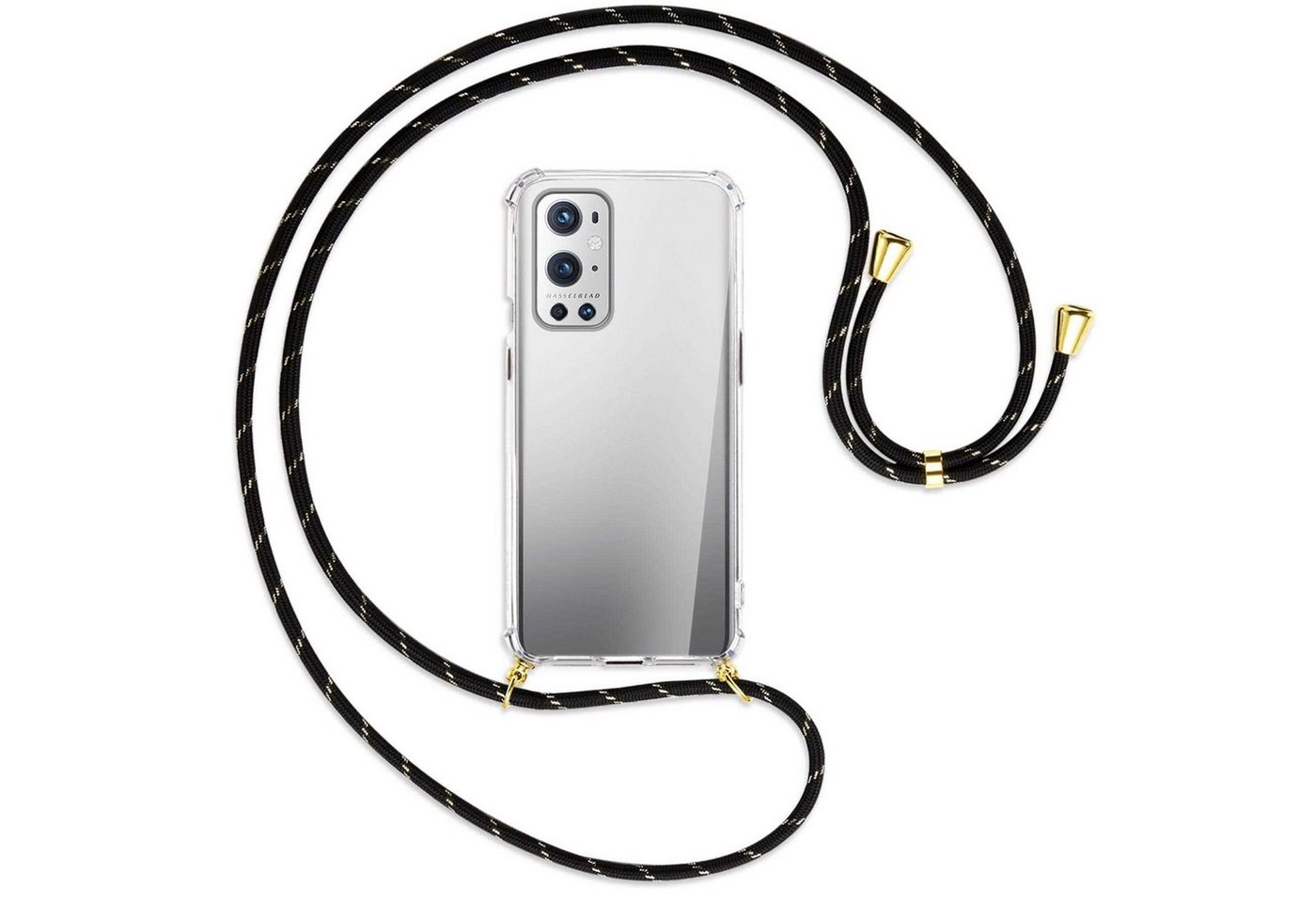 mtb more energy Handykette für OnePlus 9 [G], Umhängehülle mit Band [NC-343-G] von mtb more energy
