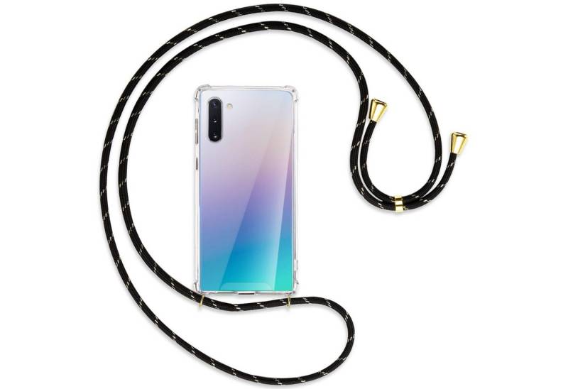 mtb more energy Handykette für RINGE UNTEN Samsung Galaxy Note 10 (N970) [G], Umhängehülle mit Band [NC-265-G] von mtb more energy