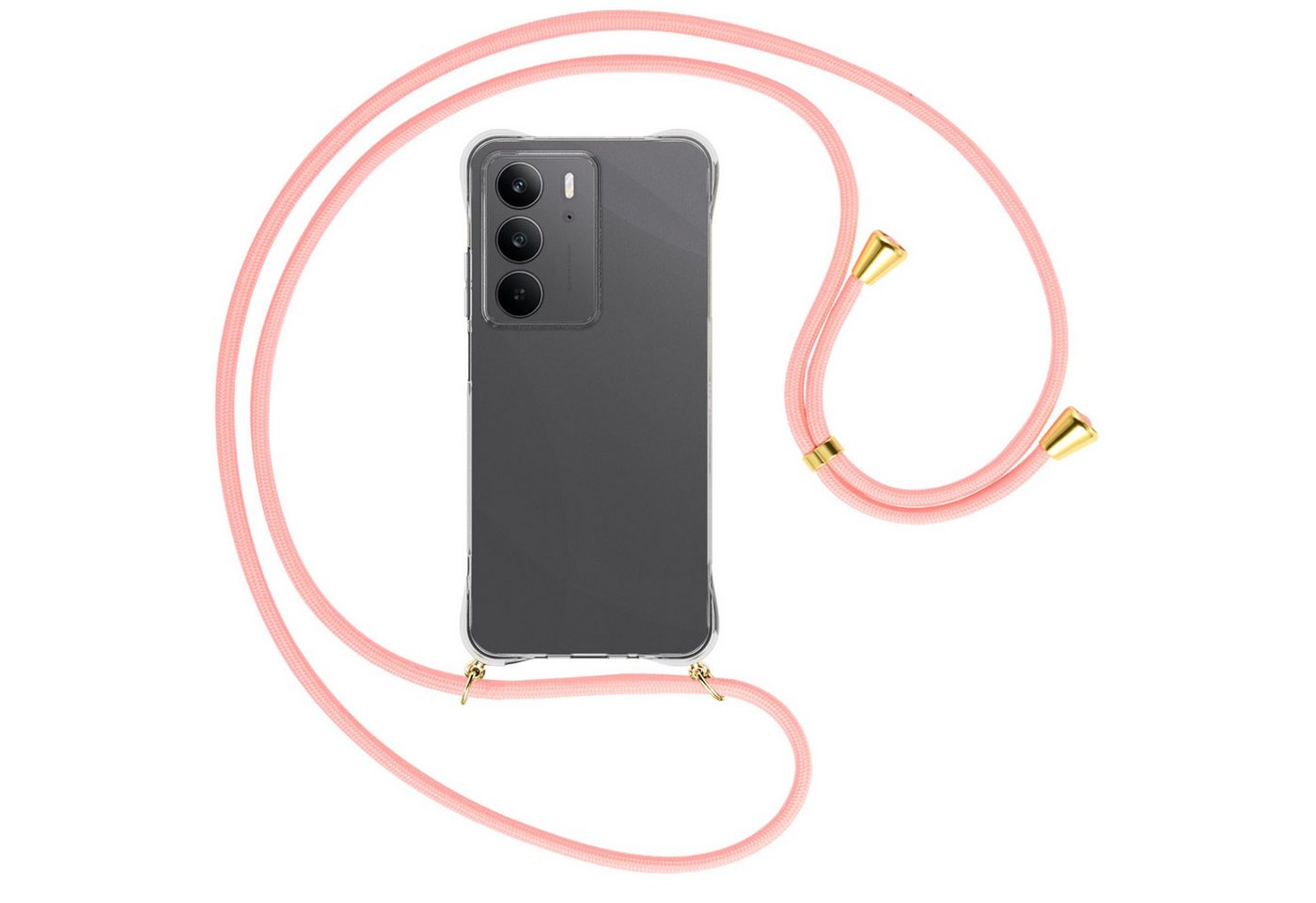 mtb more energy Handykette für Realme C75 4G [NC-947-G], Umhängehülle mit Band [NC-947-G] von mtb more energy