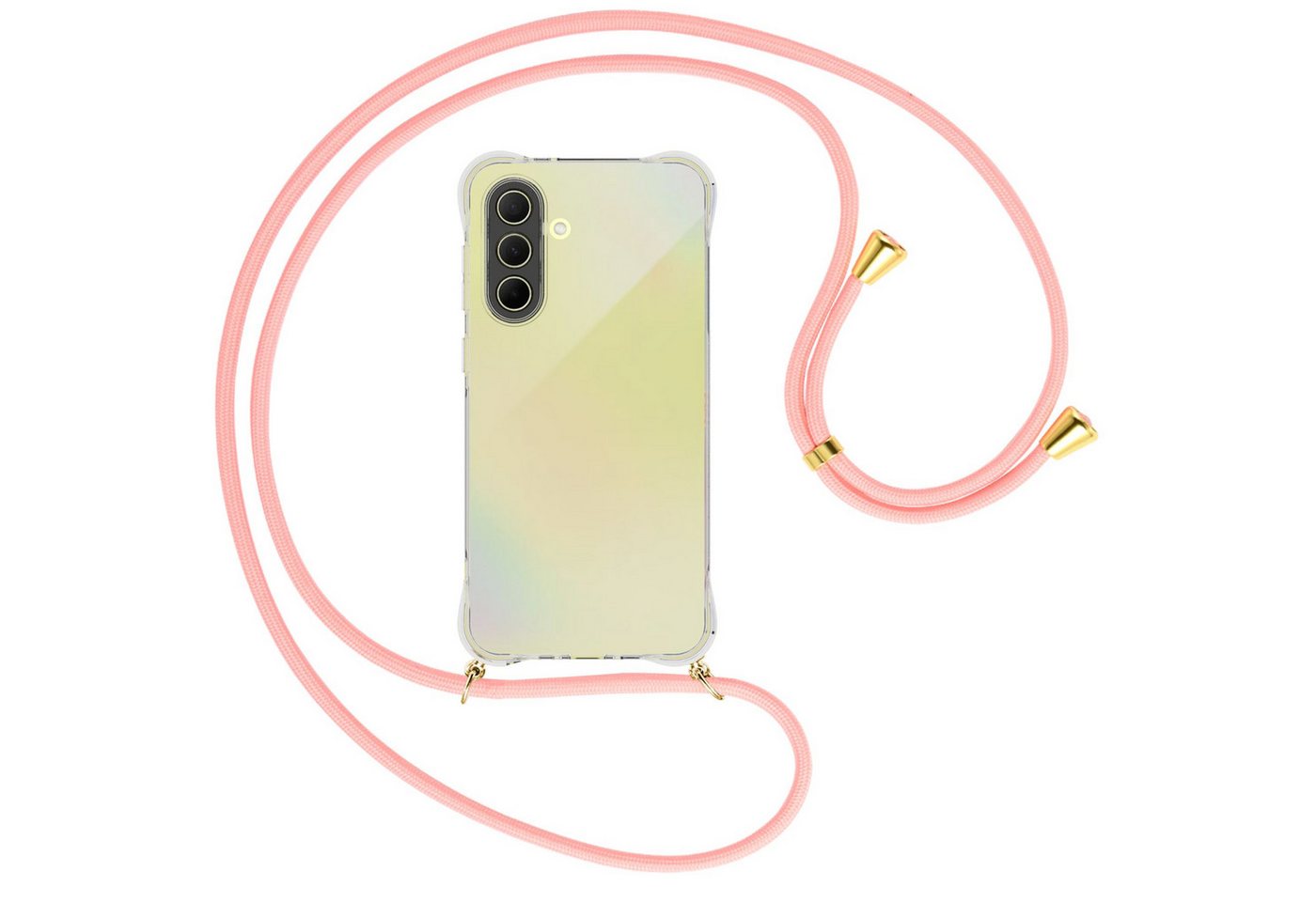 mtb more energy Handykette für Samsung A36 5G [NC-925-G], Umhängehülle mit Band [NC-925-G] von mtb more energy