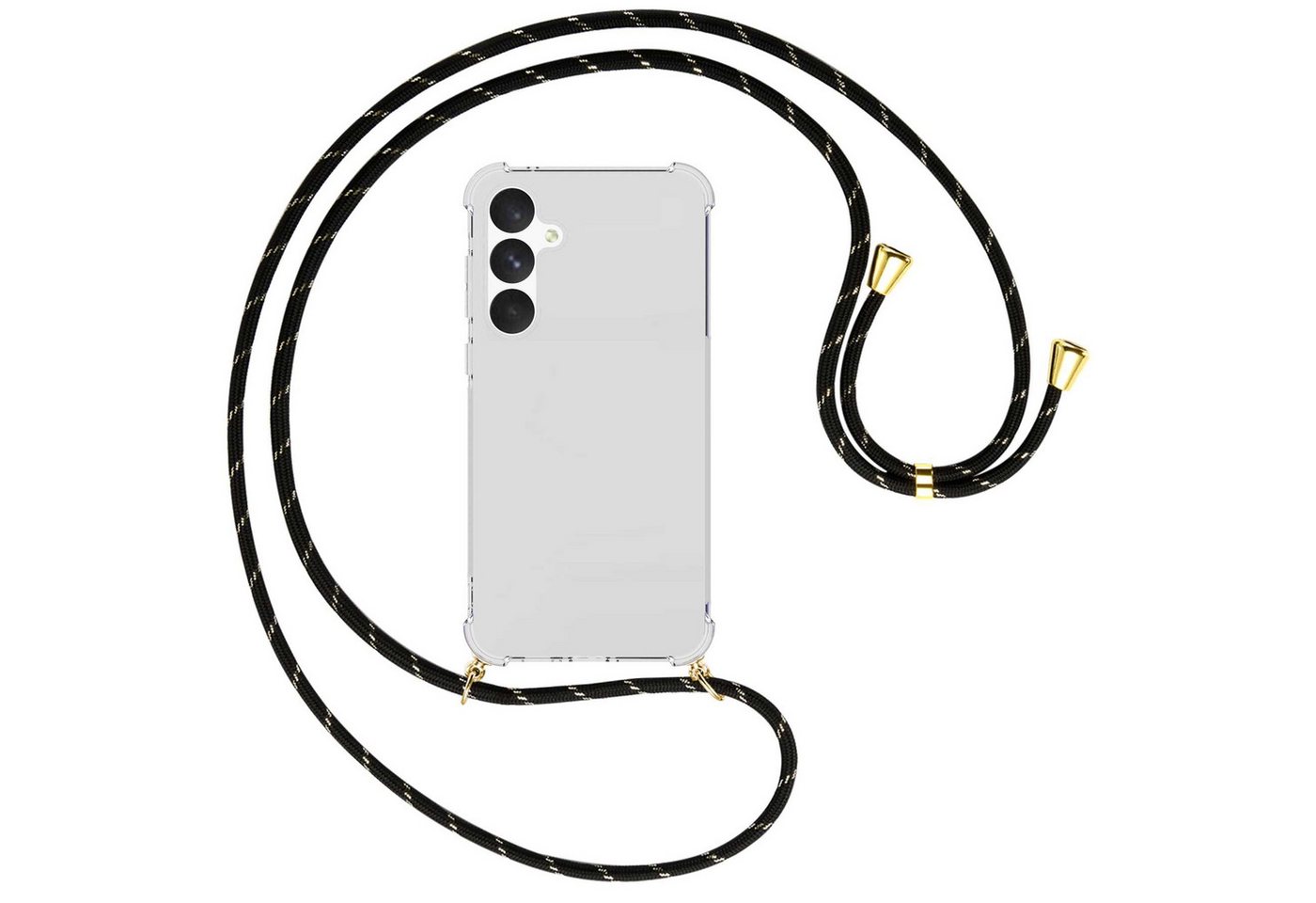mtb more energy Handykette für Samsung Galaxy A55 5G [NC-794-G], Umhängehülle mit Band [NC-794-G] von mtb more energy