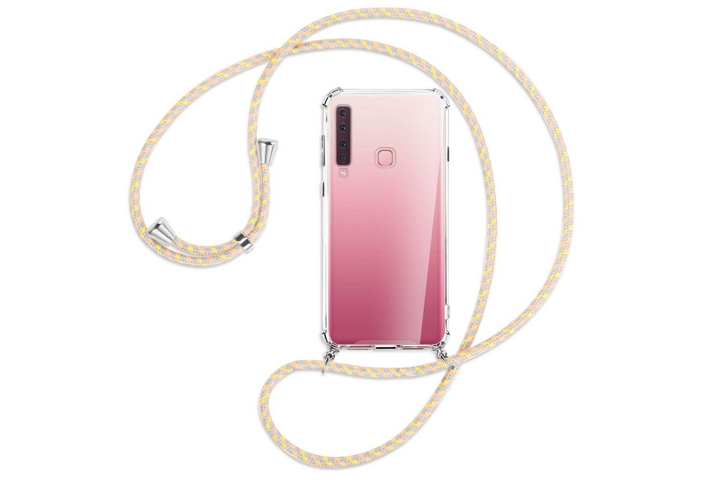 mtb more energy Handykette für Samsung Galaxy A9 2018 (A920, 6.3) [S], Umhängehülle mit Band [NC-062-S] von mtb more energy