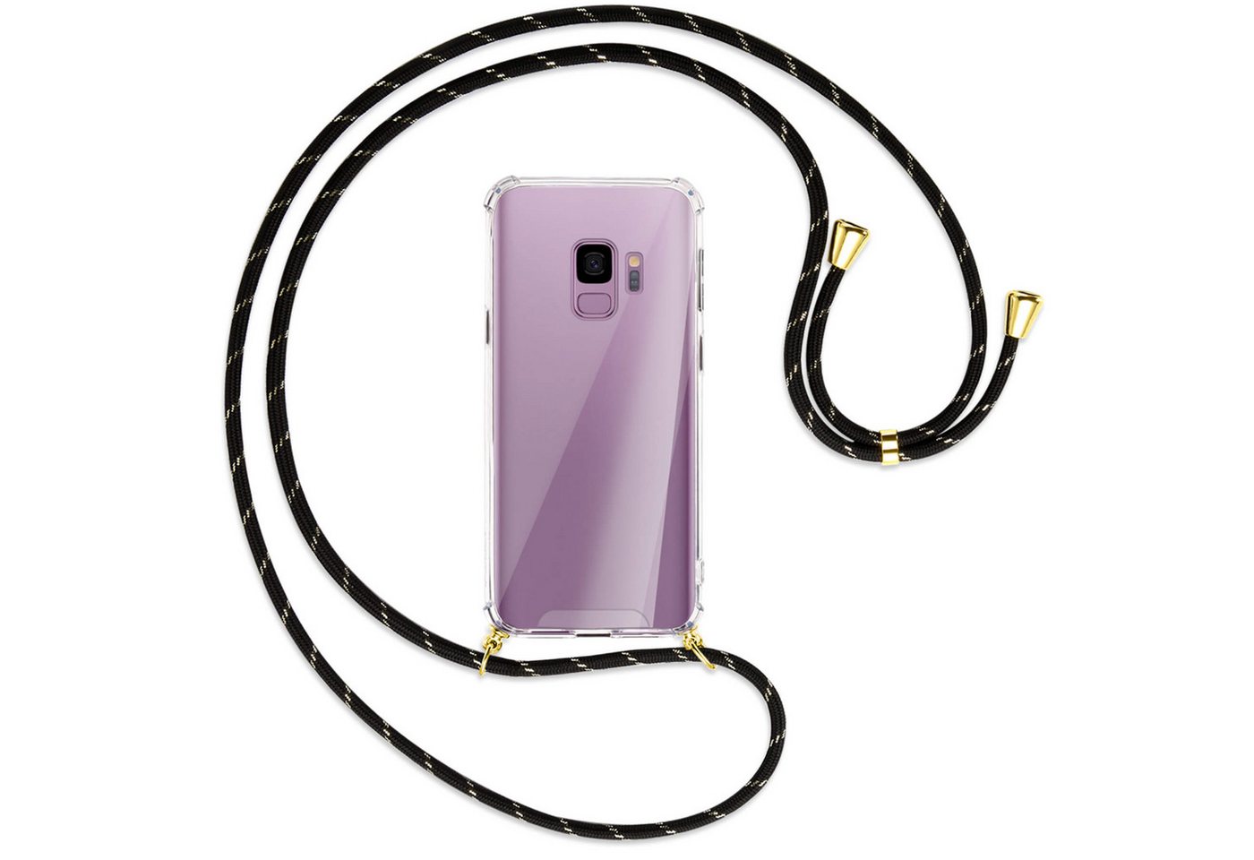 mtb more energy Handykette für Samsung Galaxy S9 [NC-010-G], Umhängehülle mit Band [NC-010-G] von mtb more energy