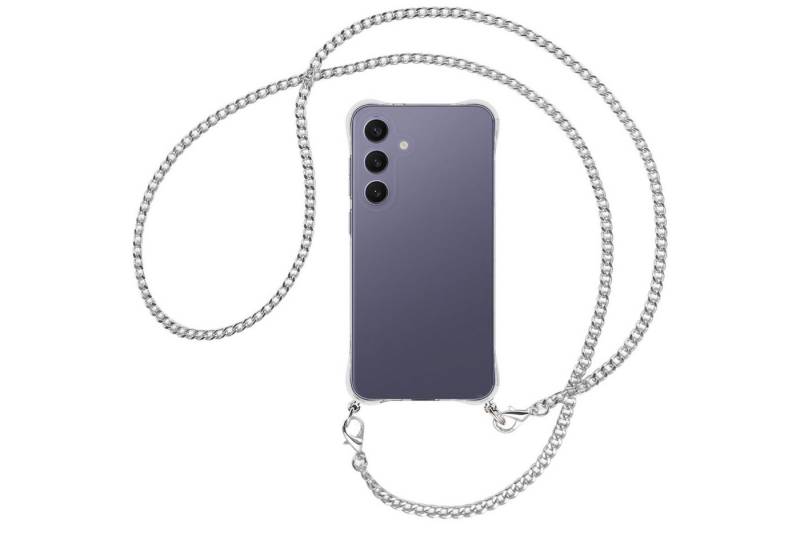 mtb more energy Handykette für Samsung S25 Plus [NC-952-MK], Umhängehülle mit Metallkette [NC-952-MK] von mtb more energy