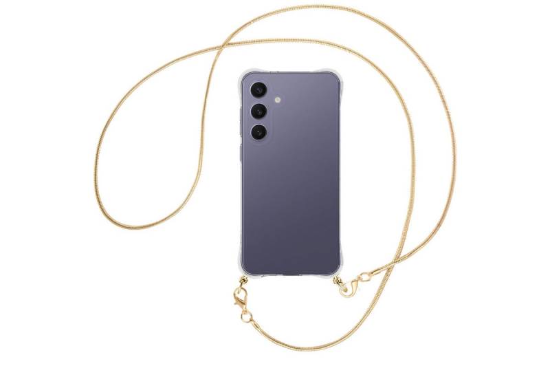 mtb more energy Handykette für Samsung S25 Plus [NC-952-MK], Umhängehülle mit Metallkette [NC-952-MK] von mtb more energy