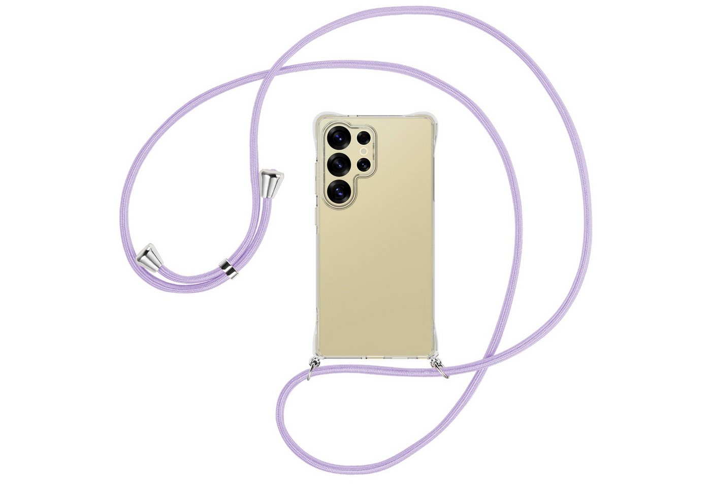 mtb more energy Handykette für Samsung S25 Ultra [NC-951-S], Umhängehülle mit Band [NC-951-S] von mtb more energy