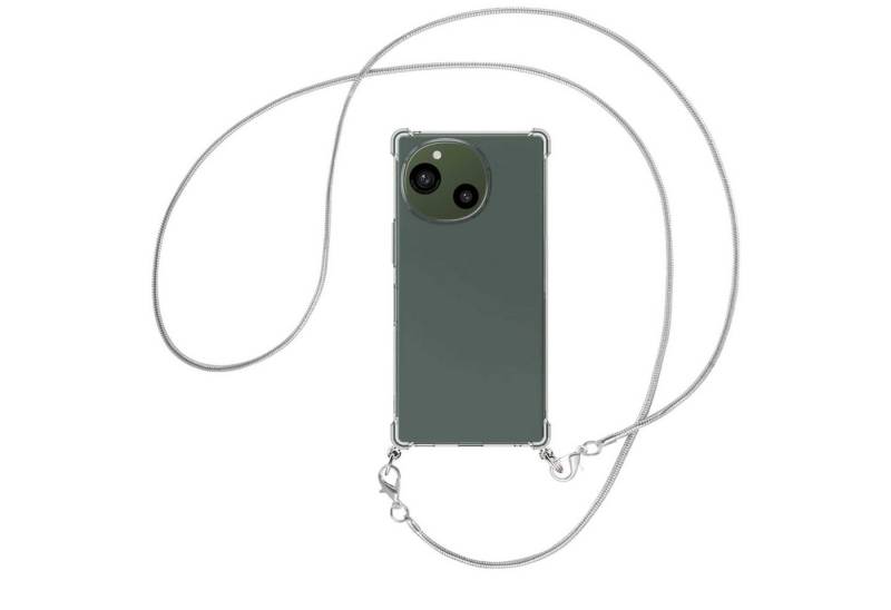 mtb more energy Handykette für Sharp Aquos R9 [NC-867-MK], Umhängehülle mit Metallkette [NC-867-MK] von mtb more energy