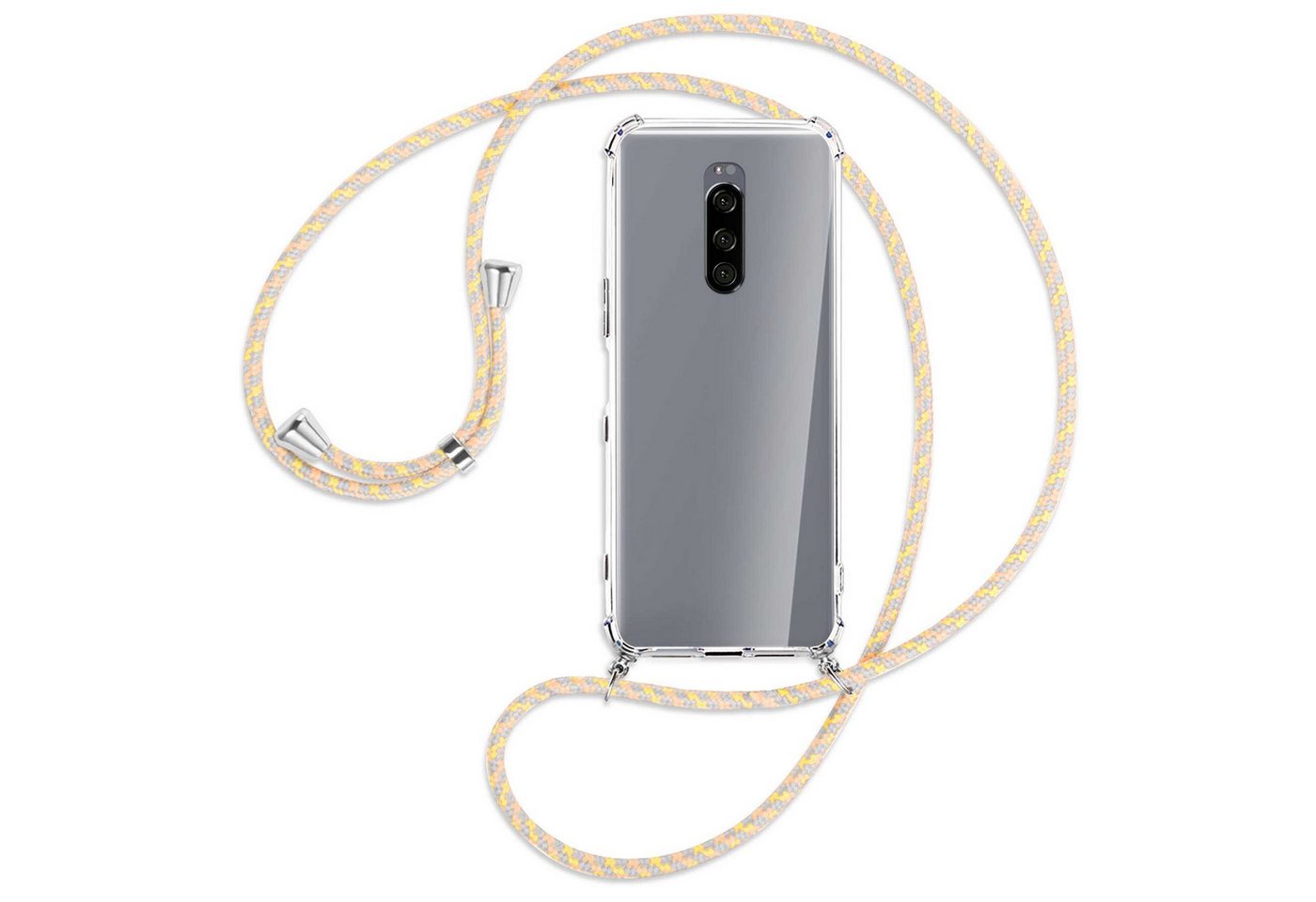 mtb more energy Handykette für Sony Xperia 1 (Xperia XZ4, 6.5) [S], Umhängehülle mit Band [NC-208-S] von mtb more energy