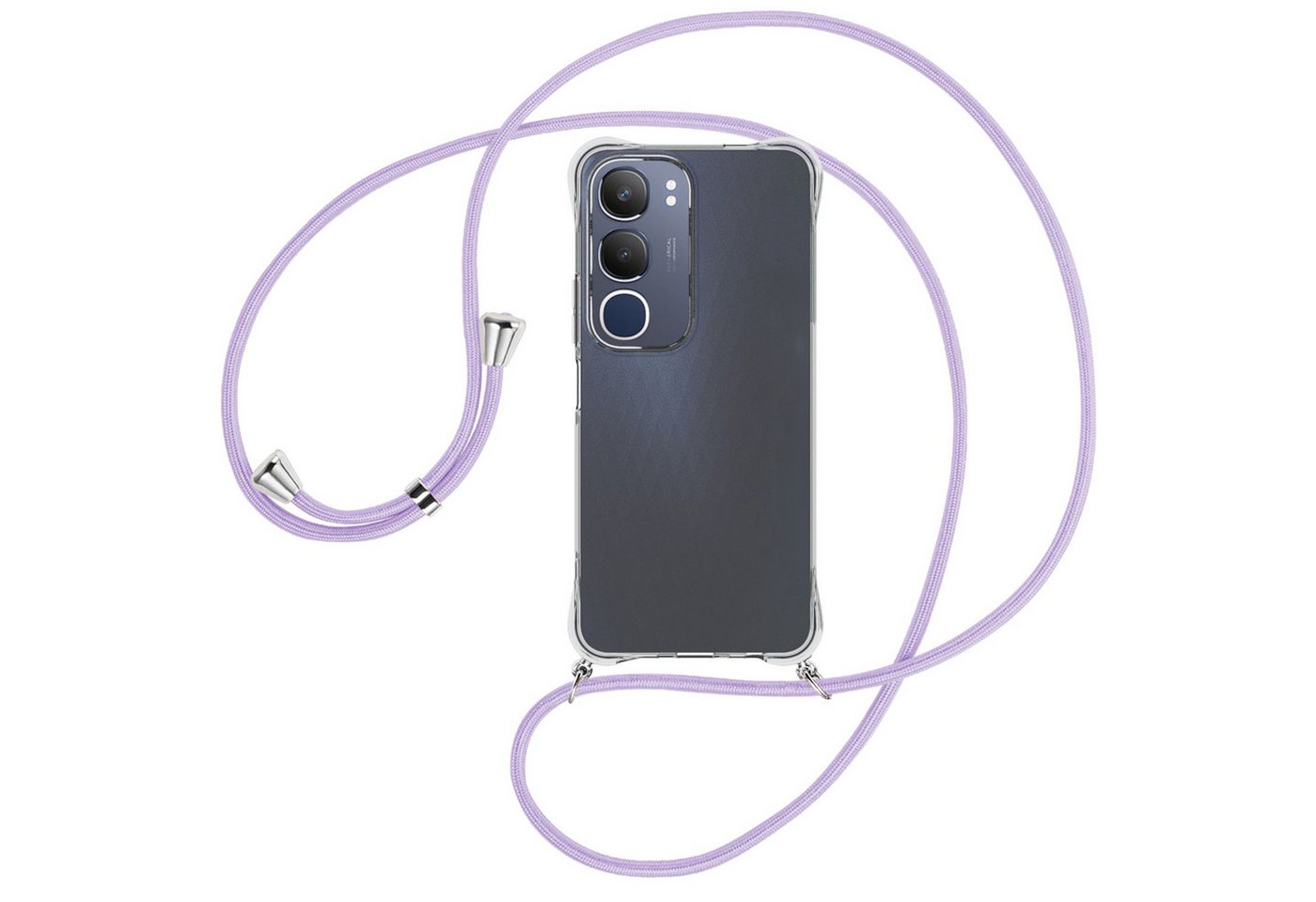 mtb more energy Handykette für Vivo Y19S 4G [NC-927-S], Umhängehülle mit Band [NC-927-S] von mtb more energy