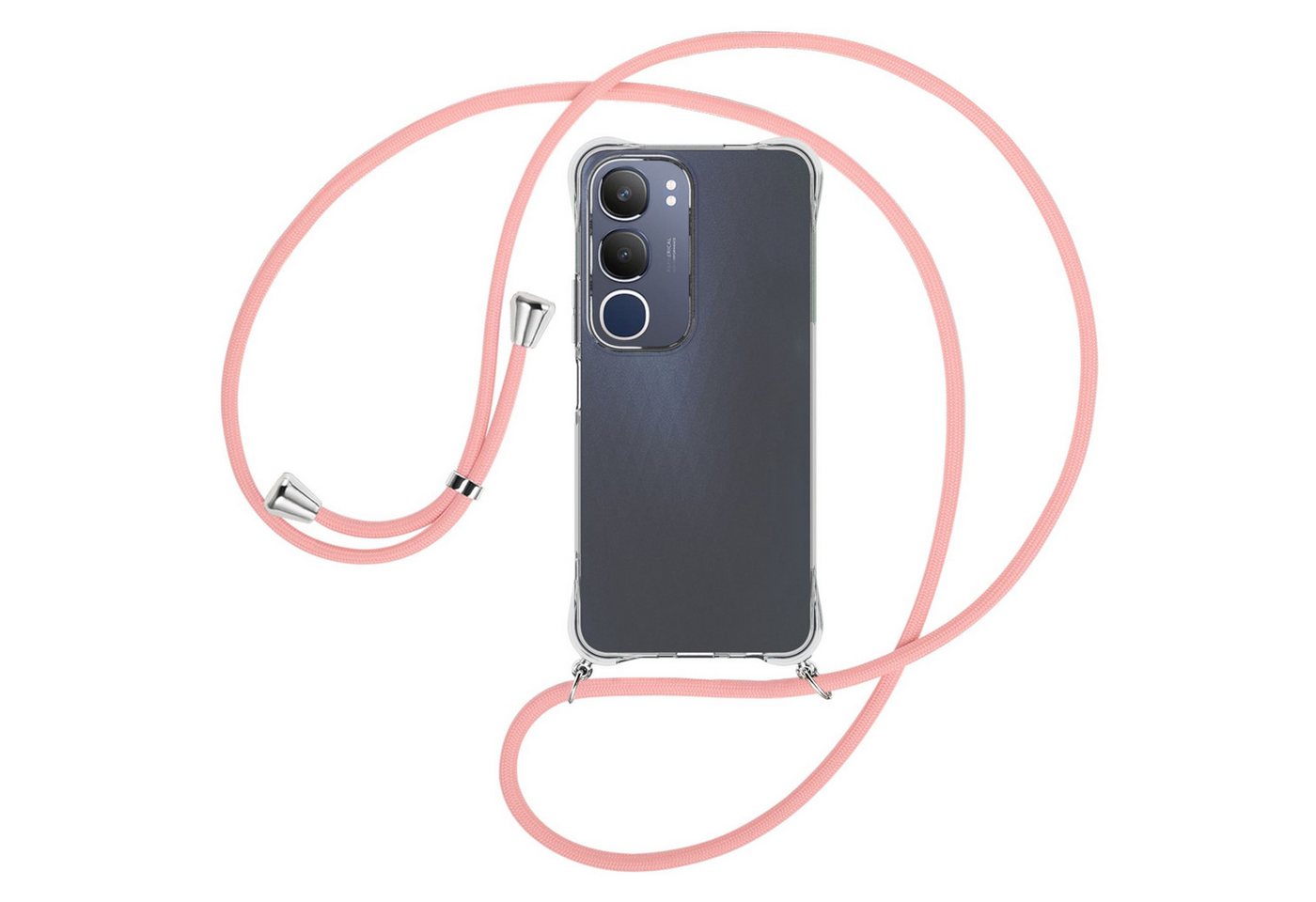 mtb more energy Handykette für Vivo Y19S 4G [NC-927-S], Umhängehülle mit Band [NC-927-S] von mtb more energy