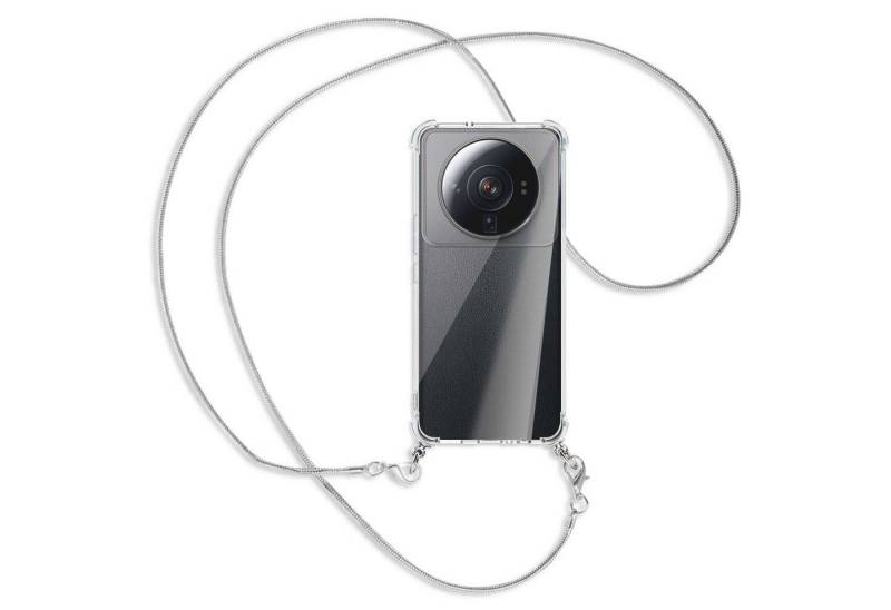 mtb more energy Handykette für Xiaomi 12 Ultra [NC-529-MK], Umhängehülle mit Metallkette [NC-529-MK] von mtb more energy