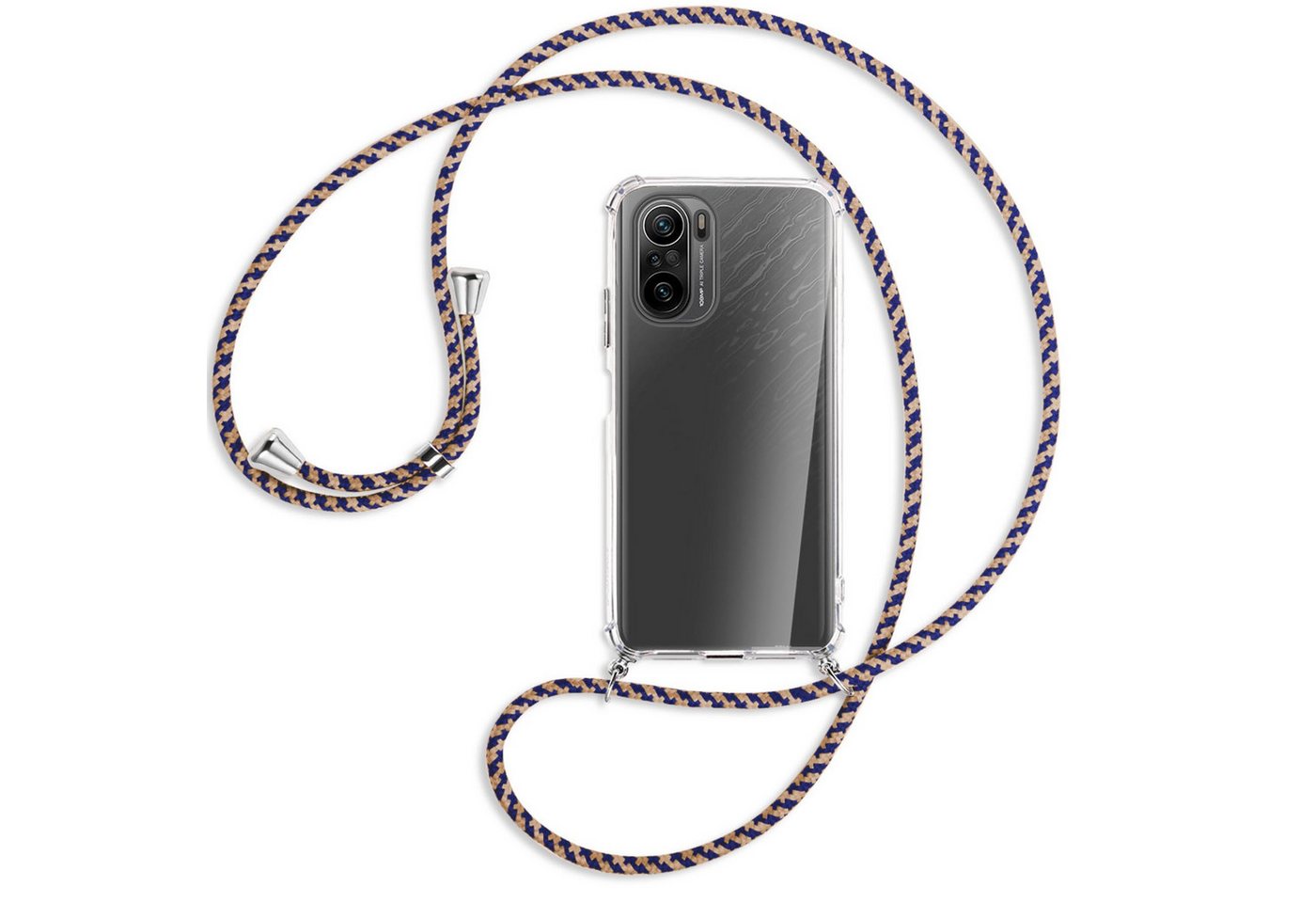 mtb more energy Handykette für Xiaomi Mi11i / Poco F3 (Pro), Redmi K40 [NC-402-S], Umhängehülle mit Band [NC-402-S] von mtb more energy