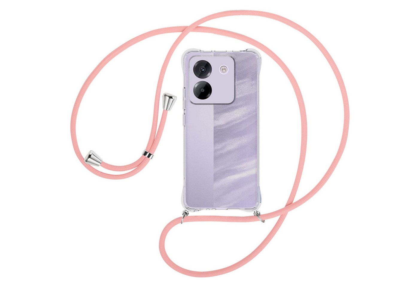 mtb more energy Handykette für Xiaomi Poco M7 Pro 5G [NC-941-S], Umhängehülle mit Band [NC-941-S] von mtb more energy