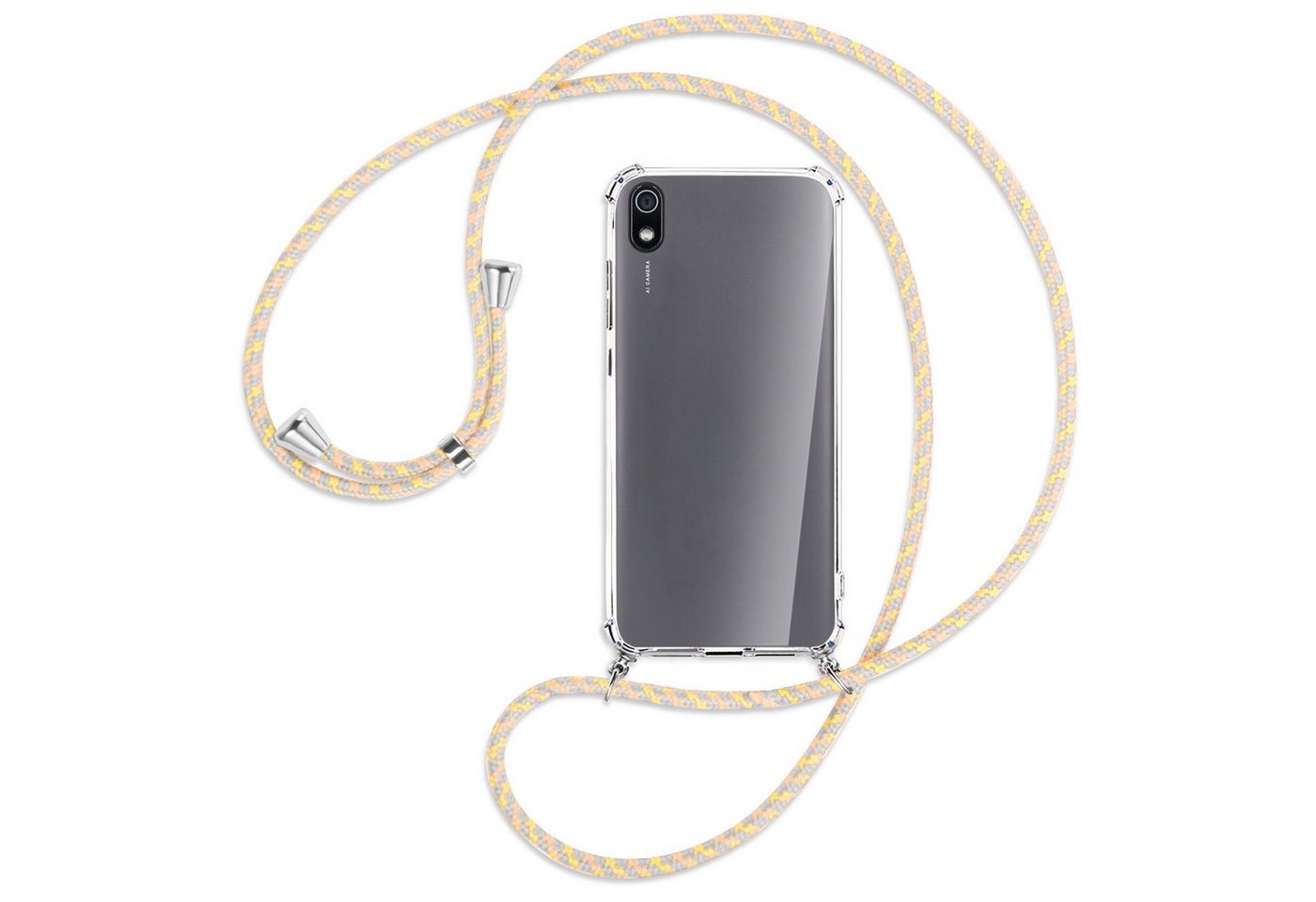 mtb more energy Handykette für Xiaomi Redmi 7A (5.45) [S], Umhängehülle mit Band [NC-255-S] von mtb more energy