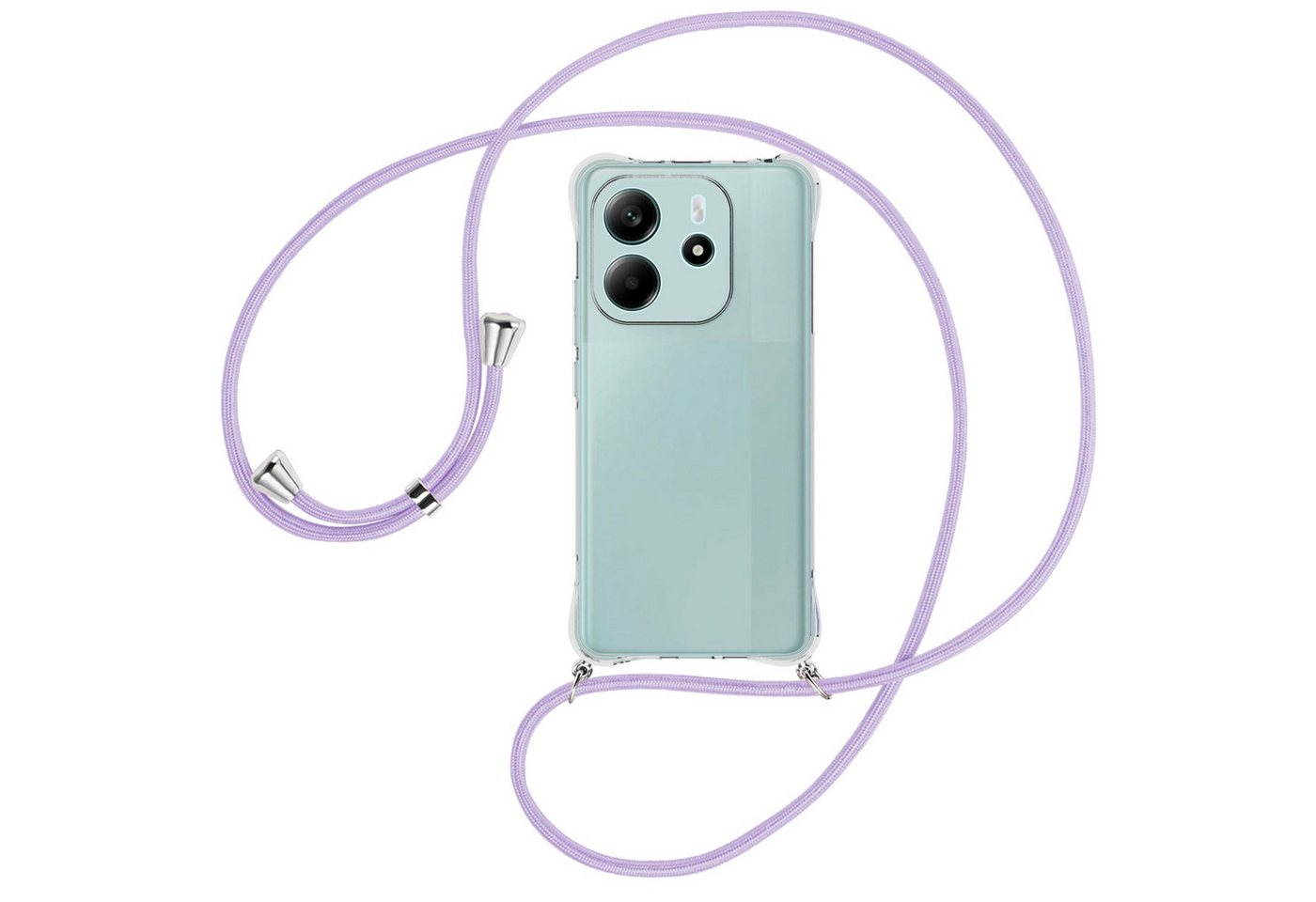 mtb more energy Handykette für Xiaomi Redmi Note 14 4G [NC-958-S], Umhängehülle mit Band [NC-958-S] von mtb more energy