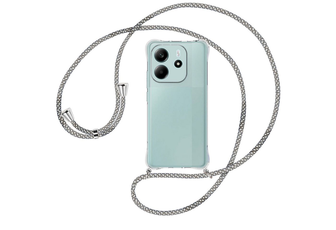 mtb more energy Handykette für Xiaomi Redmi Note 14 4G [NC-958-S], Umhängehülle mit Band [NC-958-S] von mtb more energy