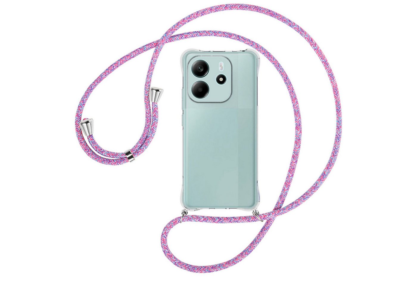 mtb more energy Handykette für Xiaomi Redmi Note 14 4G [NC-958-S], Umhängehülle mit Band [NC-958-S] von mtb more energy