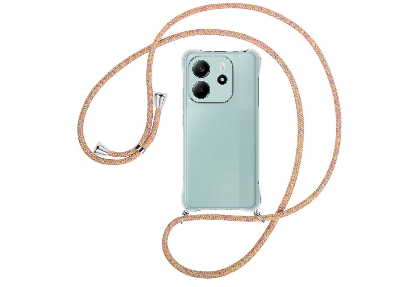 mtb more energy Handykette für Xiaomi Redmi Note 14 4G [NC-958-S], Umhängehülle mit Band [NC-958-S] von mtb more energy