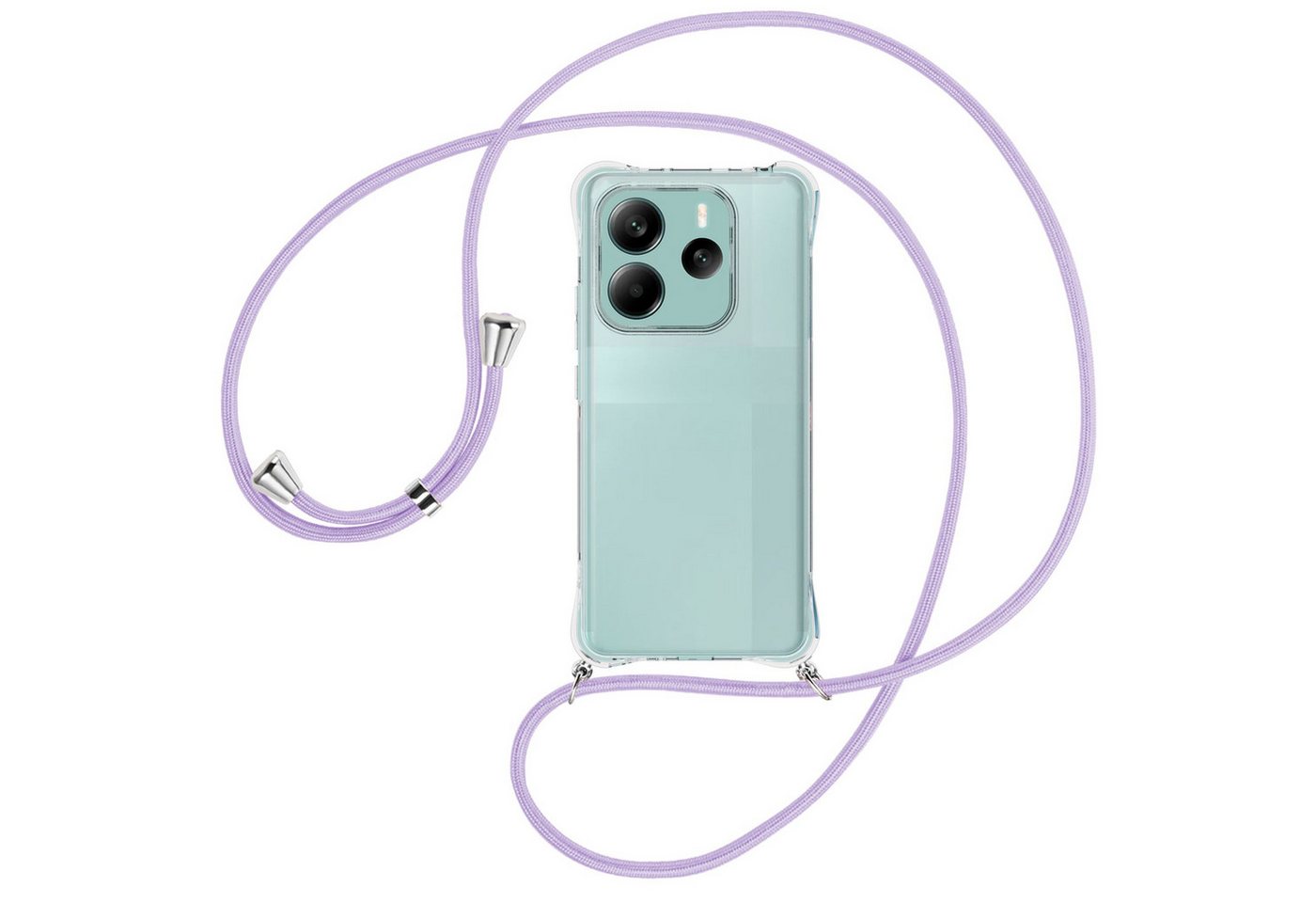 mtb more energy Handykette für Xiaomi Redmi Note 14 5G [NC-953-S], Umhängehülle mit Band [NC-953-S] von mtb more energy