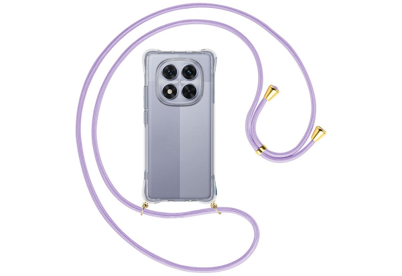mtb more energy Handykette für Xiaomi Redmi Note 14 Pro 5G [NC-954-G], Umhängehülle mit Band [NC-954-G] von mtb more energy