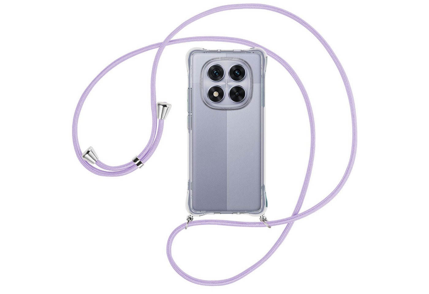 mtb more energy Handykette für Xiaomi Redmi Note 14 Pro 5G [NC-954-S], Umhängehülle mit Band [NC-954-S] von mtb more energy