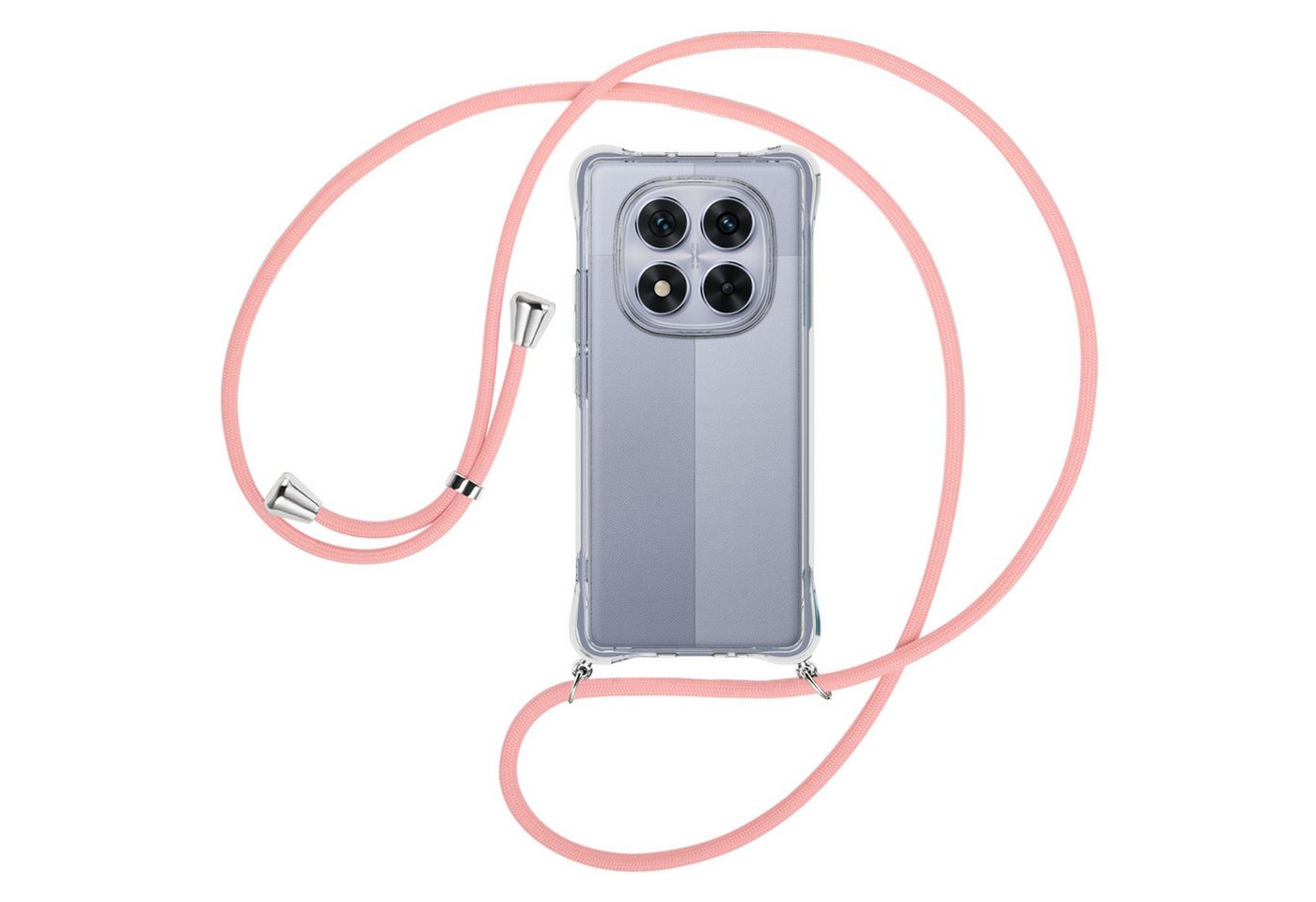 mtb more energy Handykette für Xiaomi Redmi Note 14 Pro 5G [NC-954-S], Umhängehülle mit Band [NC-954-S] von mtb more energy