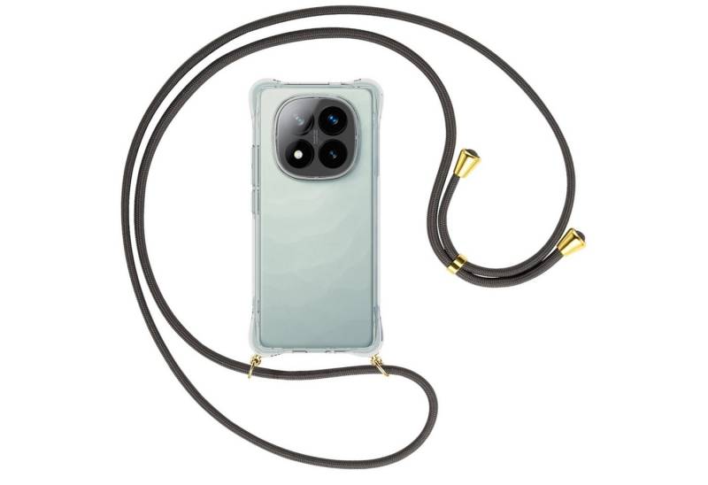 mtb more energy Handykette für Xiaomi Redmi Note 14 Pro Plus 5G [NC-955-G], Umhängehülle mit Band [NC-955-G] von mtb more energy