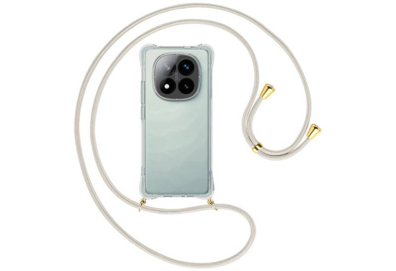 mtb more energy Handykette für Xiaomi Redmi Note 14 Pro Plus 5G [NC-955-G], Umhängehülle mit Band [NC-955-G] von mtb more energy