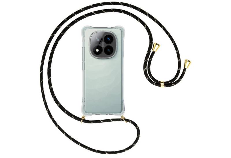 mtb more energy Handykette für Xiaomi Redmi Note 14 Pro Plus 5G [NC-955-G], Umhängehülle mit Band [NC-955-G] von mtb more energy