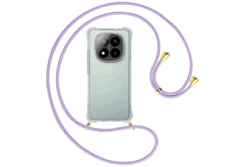 mtb more energy Handykette für Xiaomi Redmi Note 14 Pro Plus 5G [NC-955-G], Umhängehülle mit Band [NC-955-G] von mtb more energy