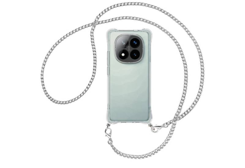 mtb more energy Handykette für Xiaomi Redmi Note 14 Pro Plus 5G [NC-955-MK], Umhängehülle mit Metallkette [NC-955-MK] von mtb more energy