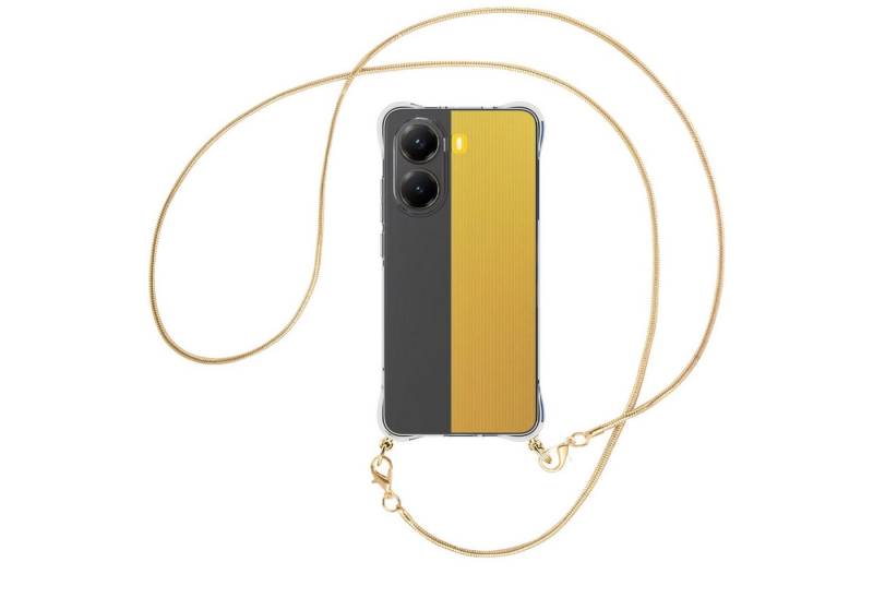 mtb more energy Handykette für Xiaomi Redmi Turbo 4 5G [NC-959-MK], Umhängehülle mit Metallkette [NC-959-MK] von mtb more energy