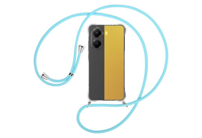 mtb more energy Handykette für Xiaomi Redmi Turbo 4 5G [NC-959-S], Umhängehülle mit Band [NC-959-S] von mtb more energy