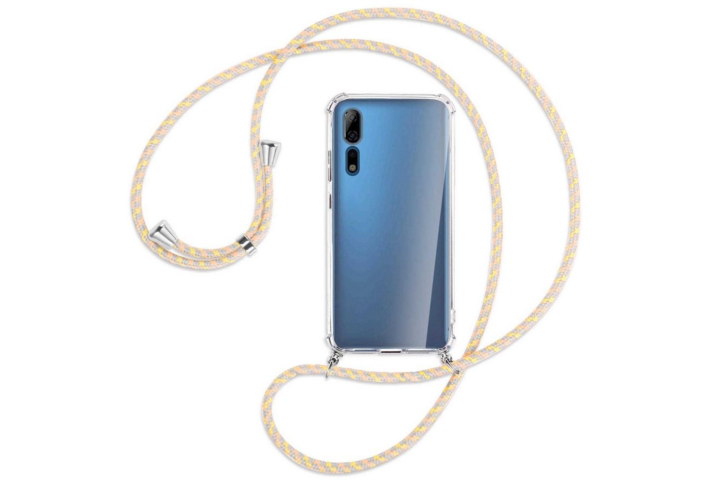 mtb more energy Handykette für ZTE Axon 10 Pro (6.47) [S], Umhängehülle mit Band [NC-220-S] von mtb more energy