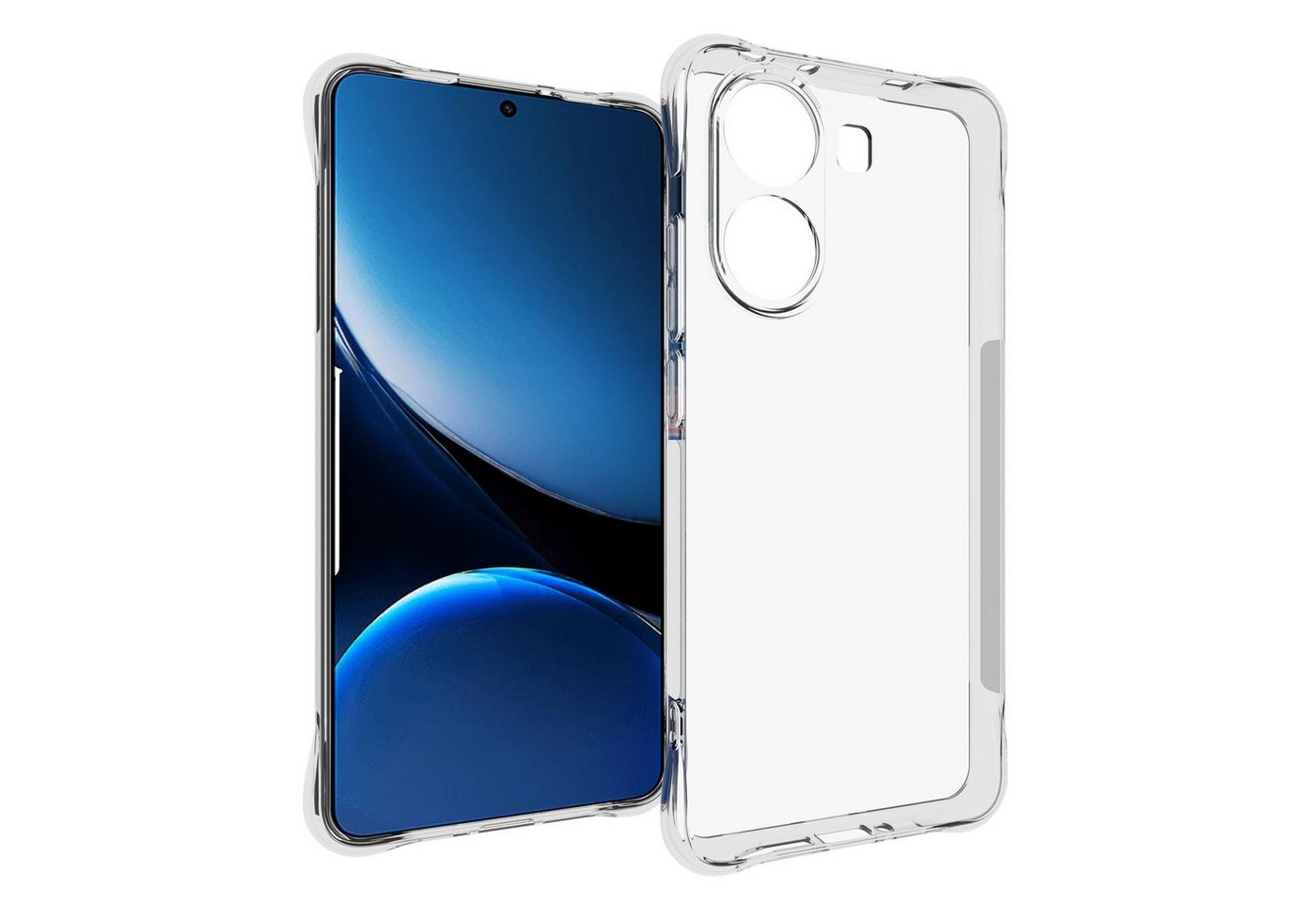 mtb more energy Smartphone-Hülle Clear Armor Case für Xiaomi Redmi Turbo 4 5G mtb more energy Smartphone-Hülle Clear Armor Case für Xiaomi Redmi Turbo 4 5G von mtb more energy