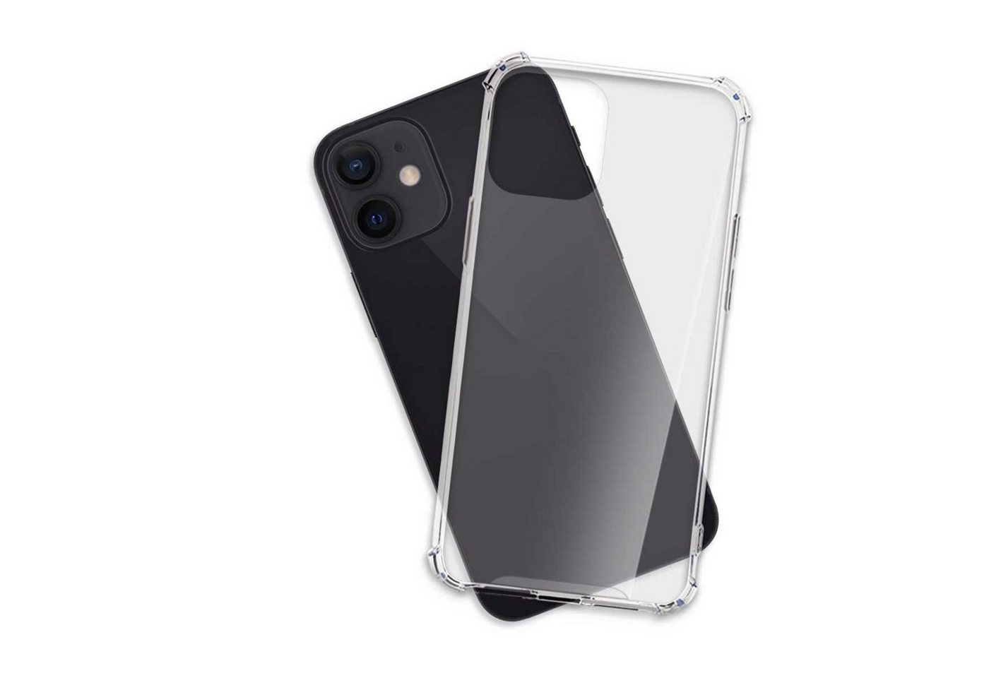 mtb more energy Smartphone-Hülle TPU Clear Armor Soft, für: Apple iPhone 12 Mini von mtb more energy
