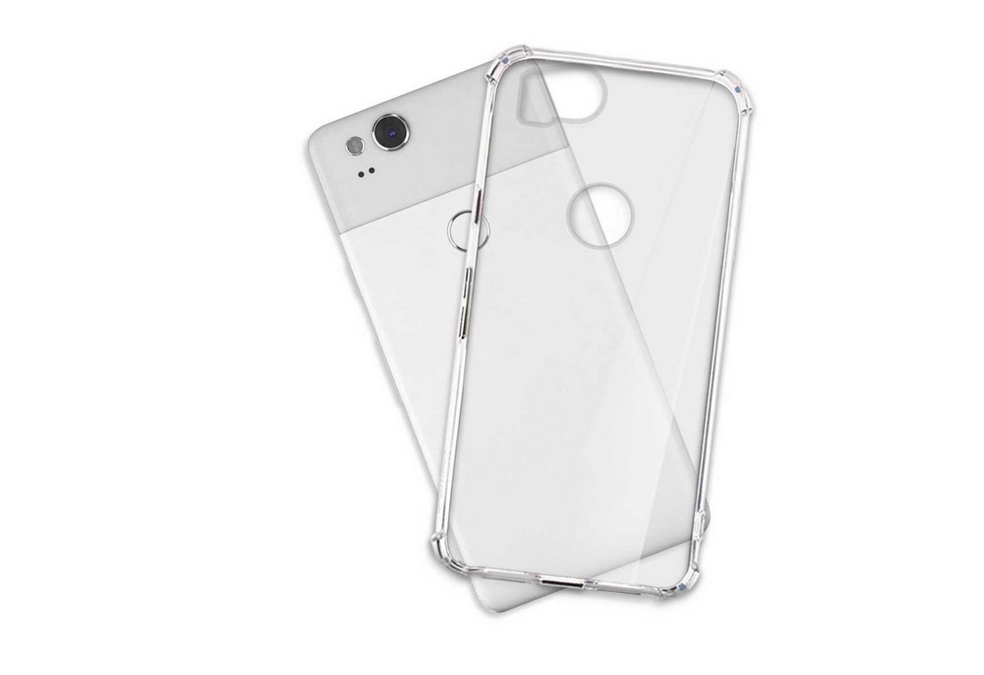 mtb more energy Smartphone-Hülle TPU Clear Armor Soft, für: Google Pixel 2 von mtb more energy