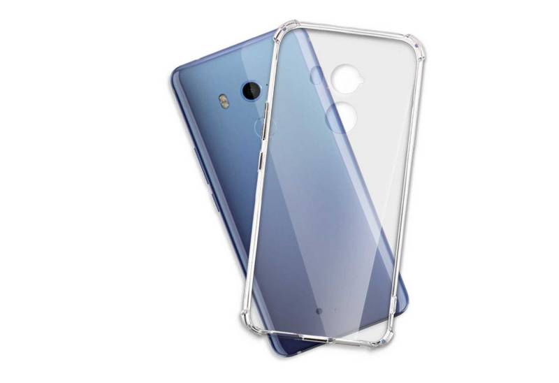 mtb more energy Smartphone-Hülle Clear Armor Case für HTC U11 Plus, Transparente TPU Schutzhülle Case Backcover mit Anti-Shock Verstärkung von mtb more energy