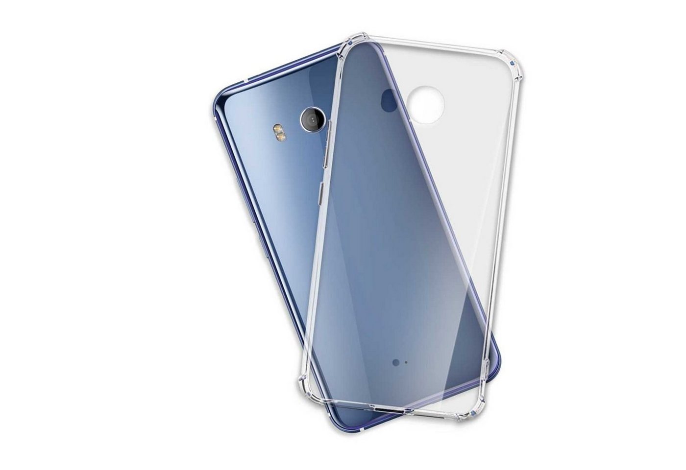 mtb more energy Smartphone-Hülle TPU Clear Armor Soft, für: HTC U11 von mtb more energy