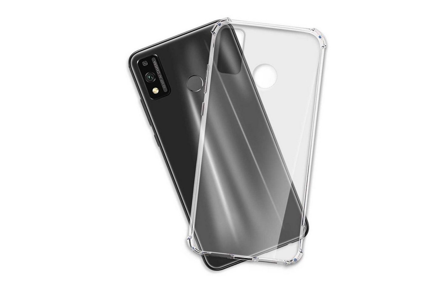 mtb more energy Smartphone-Hülle TPU Clear Armor Soft, für: Honor 9X Lite von mtb more energy