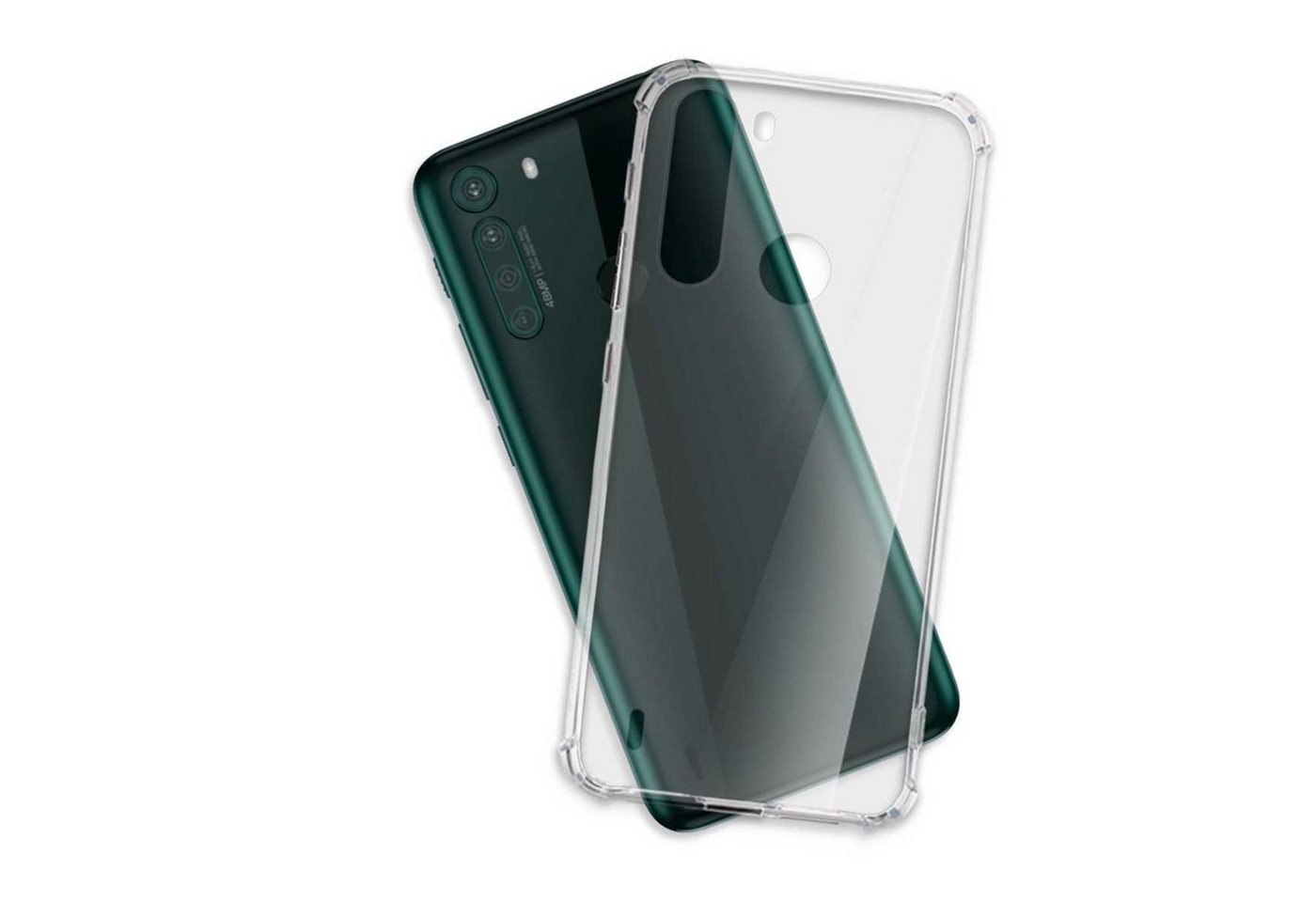 mtb more energy Smartphone-Hülle TPU Clear Armor Soft, für: Motorola One Fusion von mtb more energy