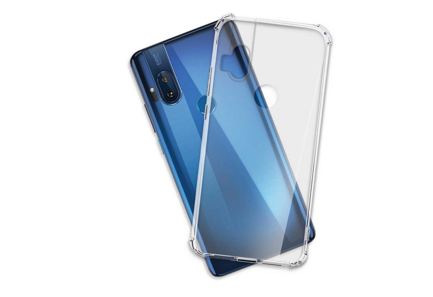 mtb more energy Smartphone-Hülle TPU Clear Armor Soft, für: Motorola One Hyper von mtb more energy